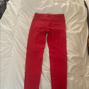 Athleta Kids Red Leggings